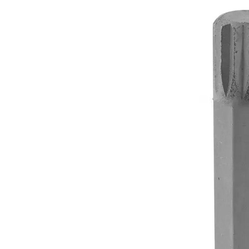 Chave Soquete Longo Multidentada M10 1/2 Pol 402508 Aço Ferramenta S2 Worker - imagem 3