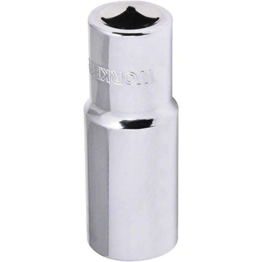 Soquete Estriado Longo 21mm 1/2 1537 Alta Performance Aço Cromo Vanádio Worker - imagem 3