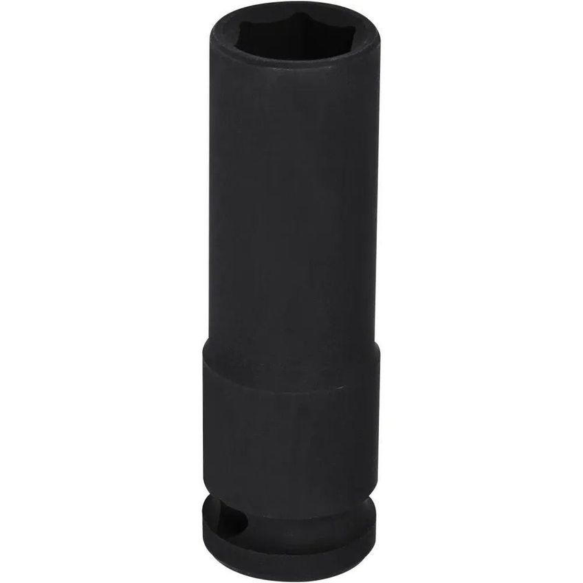 Soquete De Impacto Longo Sextavado 15mm Encaixe 1/2" Aço Cromo Molibdênio Worker - imagem 3
