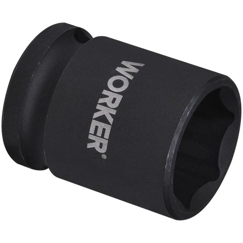Soquete Sextavado Impacto 21mm Encaixe 1/2" Alta Resistência Worker - imagem 3