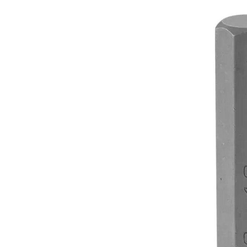 Chave Soquete Longo Hexagonal 6mm 1/2 Pol Aço Ferramenta S2 Cromado Worker 401366 - imagem 3