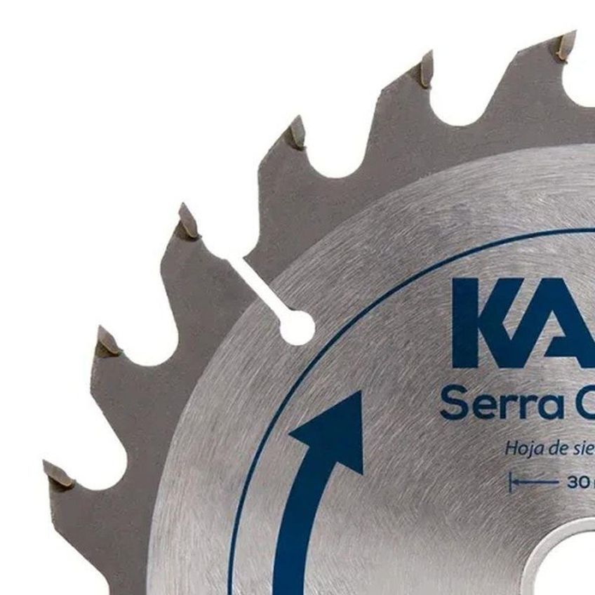 Serra Circular Para Madeira 16 Pol 400mm 24 Dentes Kala Disco De Corte - imagem 5