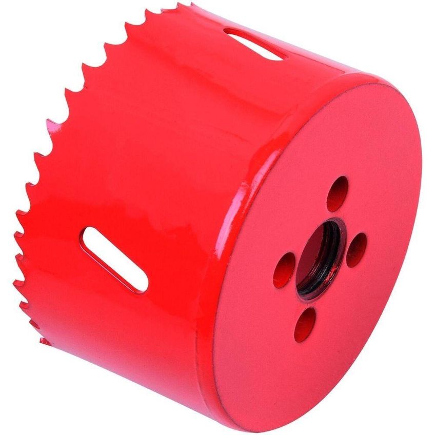 Serra Copo Bimetálica 390666 Para Perfuração Em Metais Madeira Plástico 60mm Worker - imagem 3