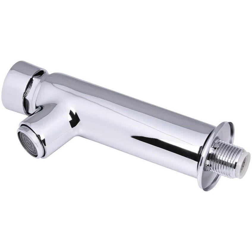 Torneira Temporizada Para Lavatório De Parede 945374 Economia De Água Metal Latão Liege Cosmetics - imagem 4