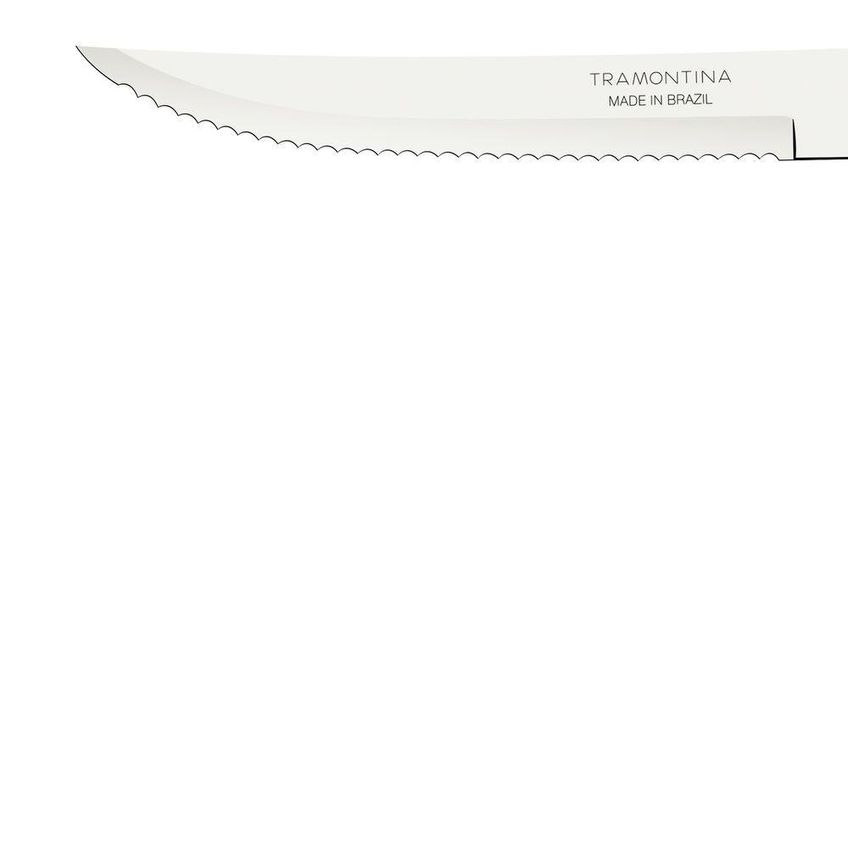 Conjunto De Facas Para Churrasco Felice Corte De Carnes Aço Inox Cabos Polipropileno Azul Tramontina - imagem 3