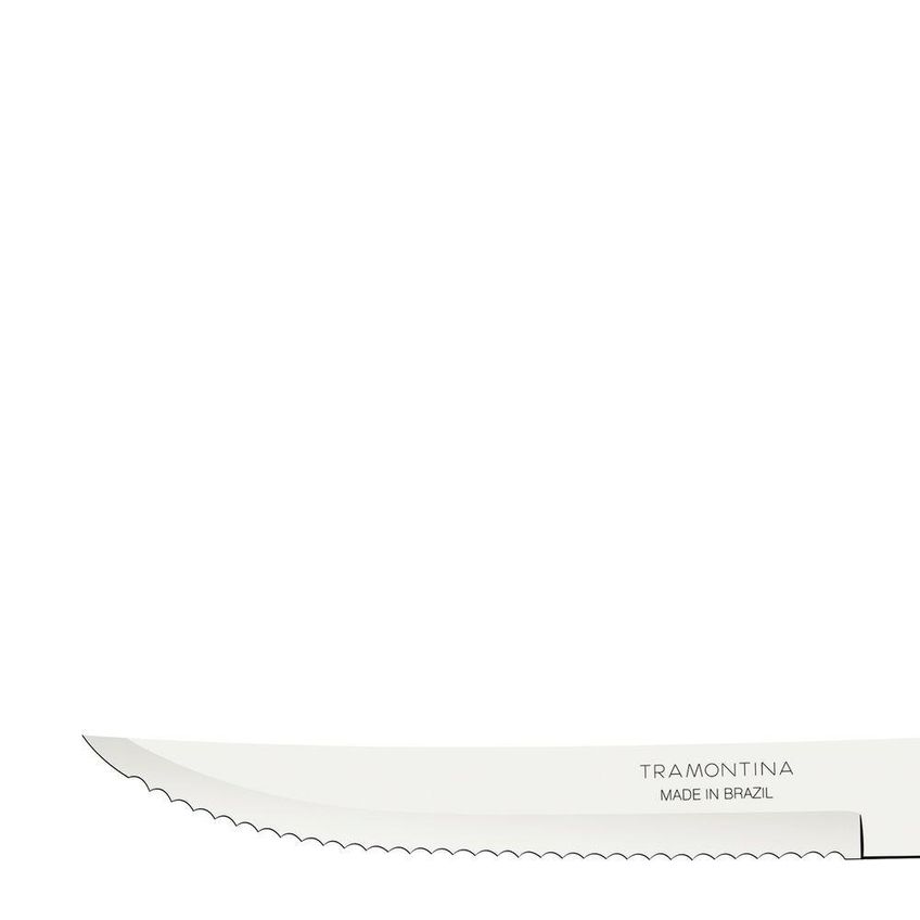 Conjunto De Facas Para Churrasco Felice Corte De Carnes Aço Inox Cabos Polipropileno Azul Tramontina - imagem 5