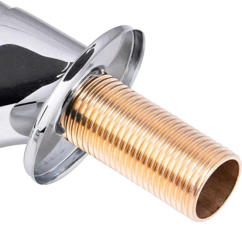Torneira Para Lavatório Fixa C66 1/2 1/4 De Volta Metal Latão Inox Liege Cosmetics - imagem 3