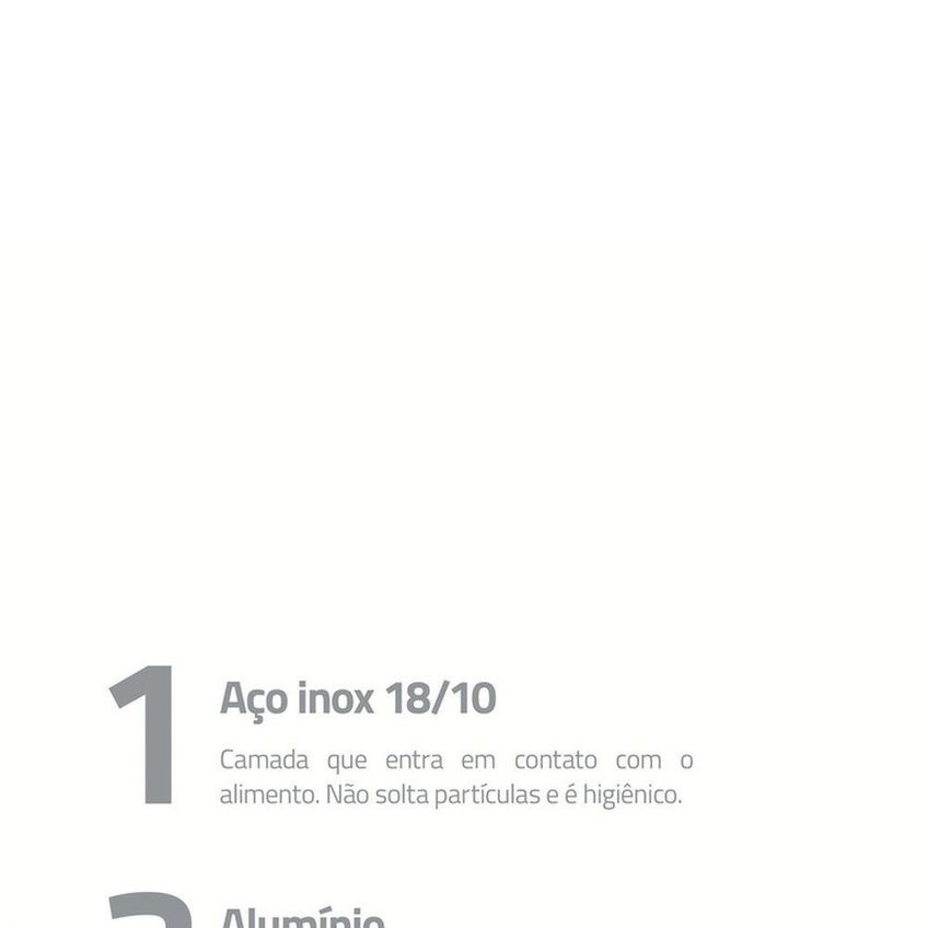 Caldeirão Professional 50cm 58l Inox Fundo Triplo Aço Inox Tramontina - imagem 3