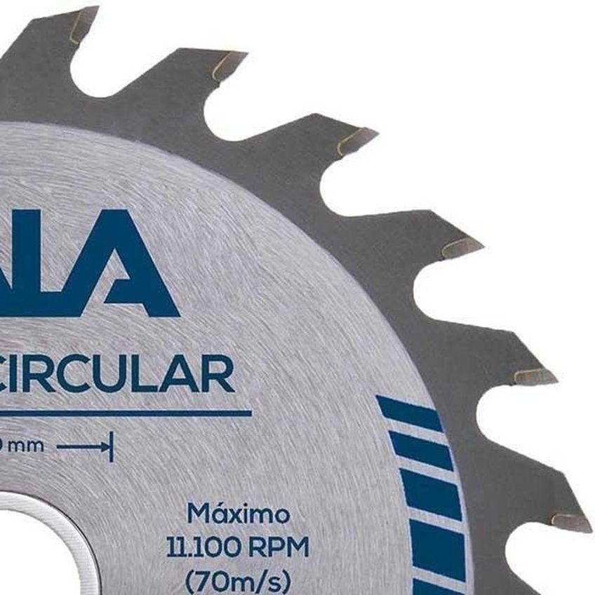Serra Circular 185mm 48 Dentes 20mm Para Cortes Em Madeira MDF E Compensados Kala - imagem 2