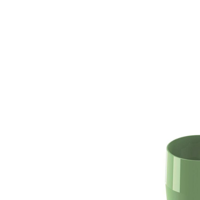 Copo Mixcolor Uso Diário Polipropileno Proteção Antimicrobiana Verde Sálvia Tramontina 450ml - imagem 3