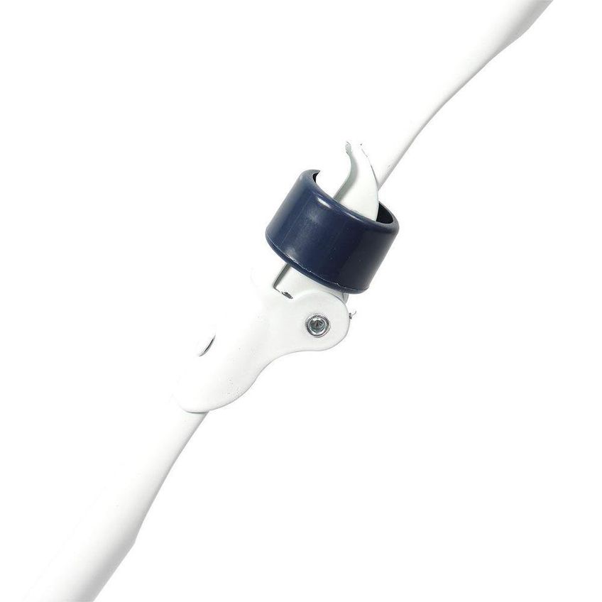 Varal De Piso Com Abas Secagem Eficiente Aço Carbono Design Dobrável Kala Branco 182cm - imagem 3