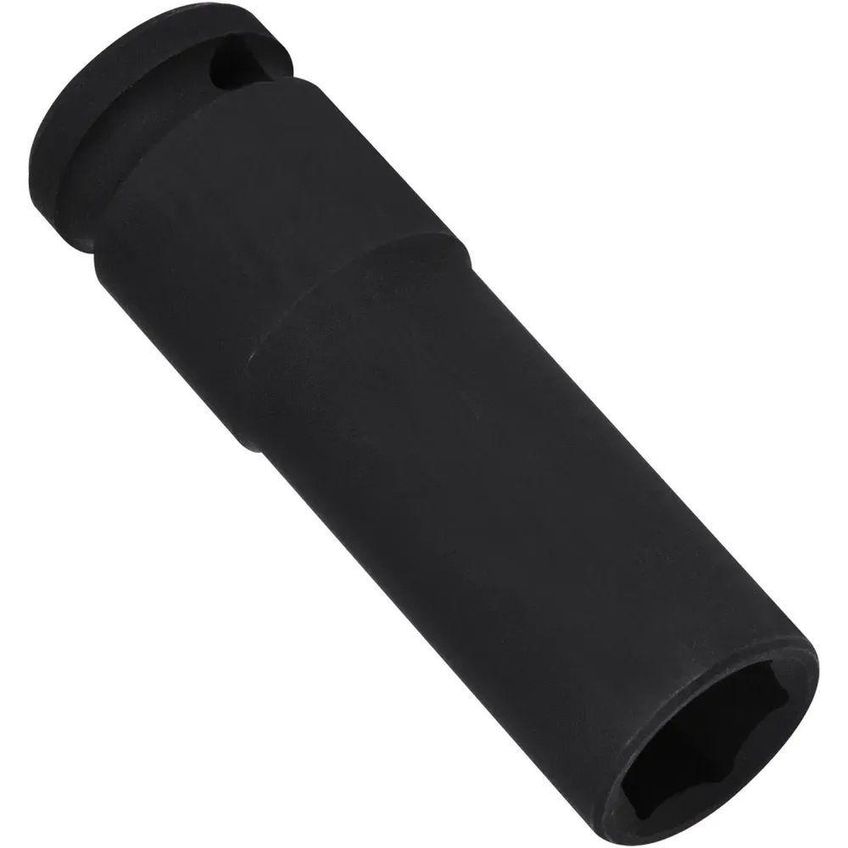 Soquete De Impacto Longo Sextavado 400645 16mm Encaixe 1/2" Aço Cromo Molibdênio Worker - imagem 4