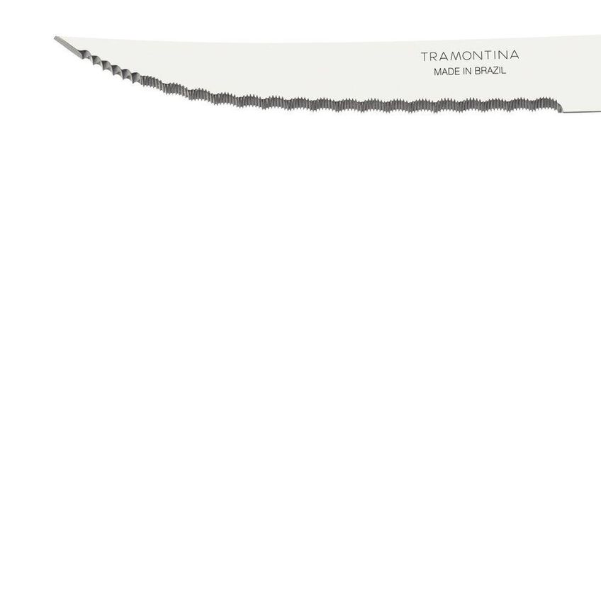 Conjunto De Facas Para Churrasco Felice Aço Inox Cabo Polipropileno Preto 02 Peças Tramontina - imagem 3