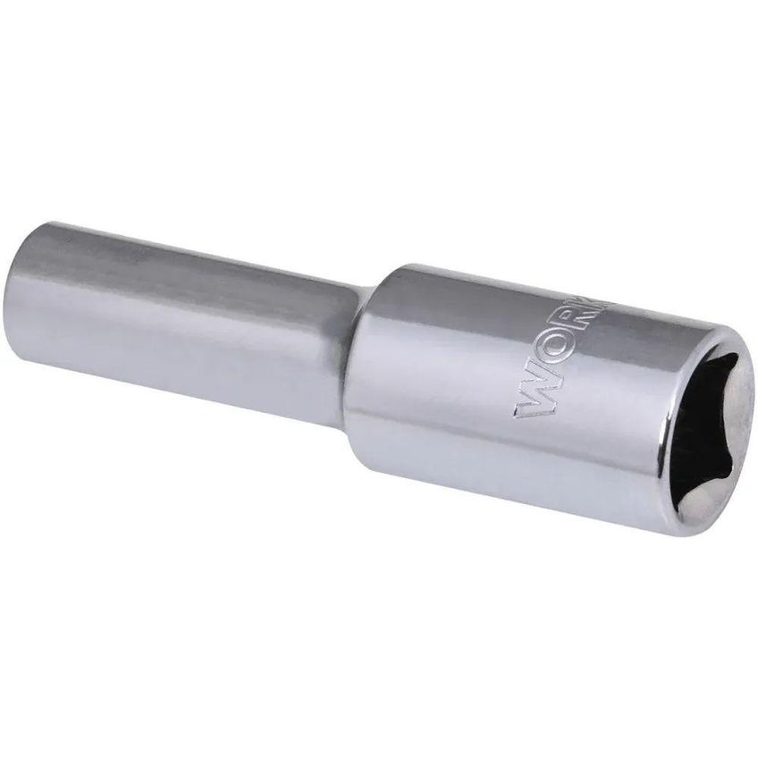 Soquete Estriado Longo 9mm 1/2" Para Manutenções Automotivas Reparos Domésticos Worker - imagem 4