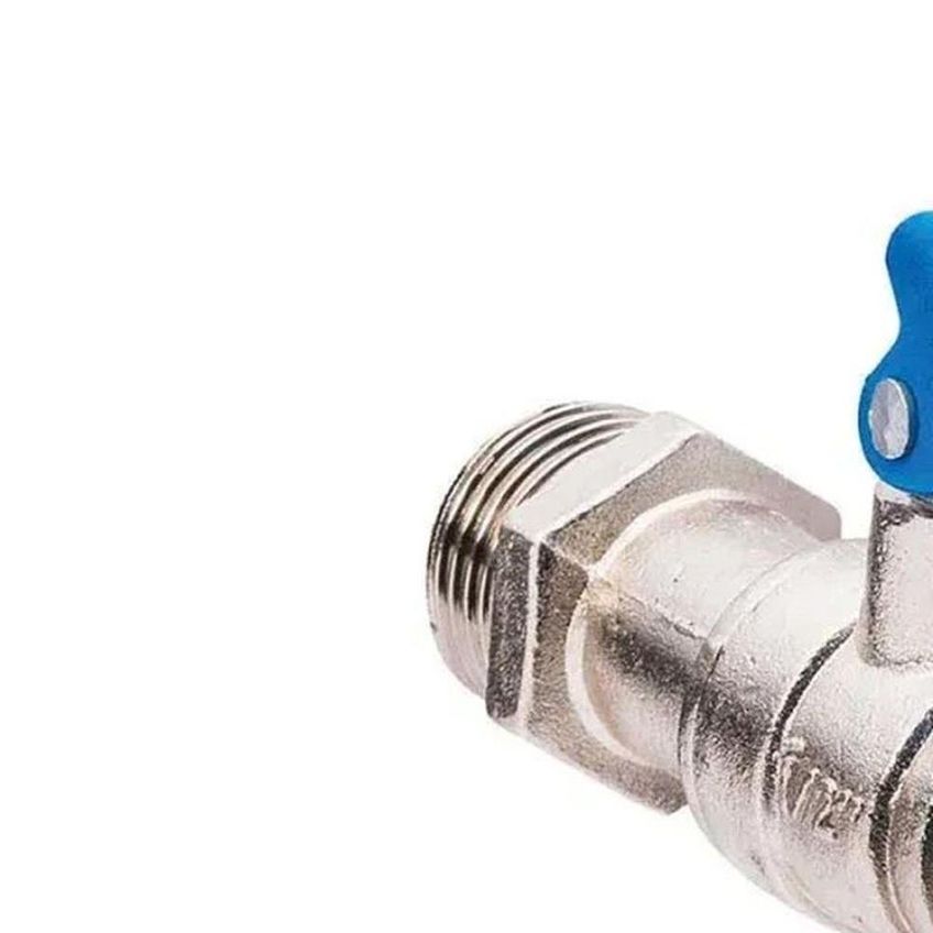 Torneira Esfera Com Trava Porta Cadeado Metal Alta Resistência 1/2 E 3/4 Kala - imagem 3
