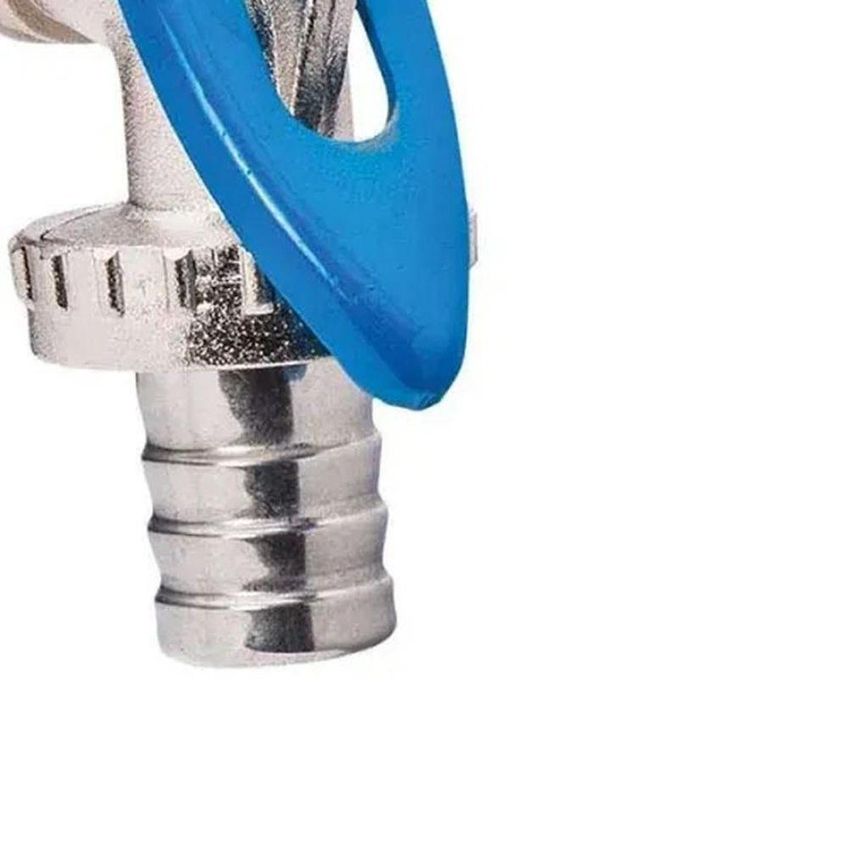 Torneira Esfera Com Trava Porta Cadeado Metal Alta Resistência 1/2 E 3/4 Kala - imagem 4