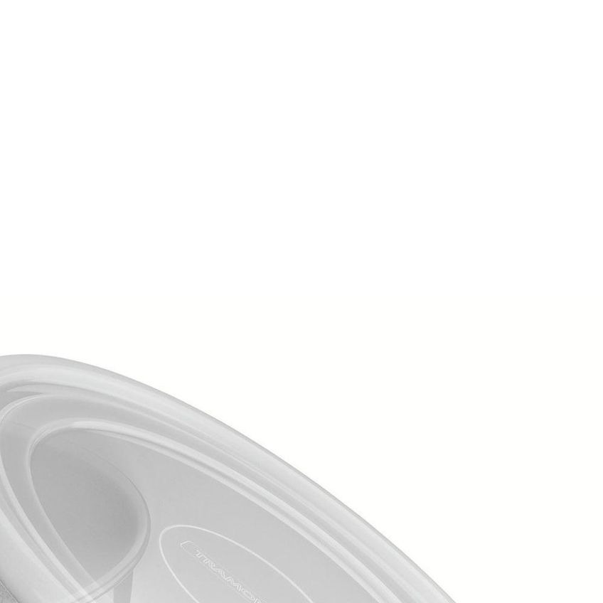Pote Redondo Para Alimentos Freezinox Aço Inoxidável Tampa Plástica Vedação Geladeira Freezer 5,8L - imagem 4