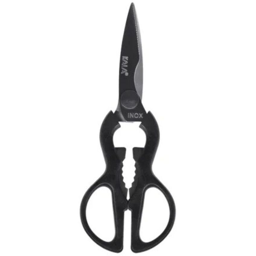 Tesoura De Cozinha Multiuso 8 Pol Aço Inoxidável Cabo Ergonômico Kala - imagem 3