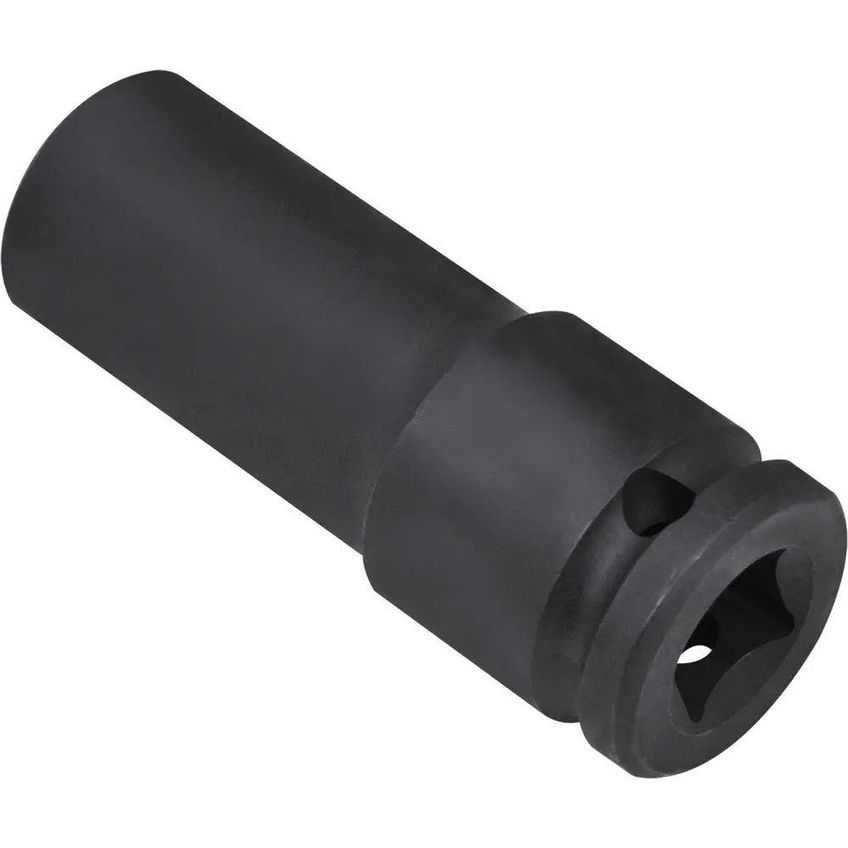 Soquete Sextavado Impacto Longo 1/2'' 17mm Aco Cromo Molibdenio Alta Resistencia Worker - imagem 4