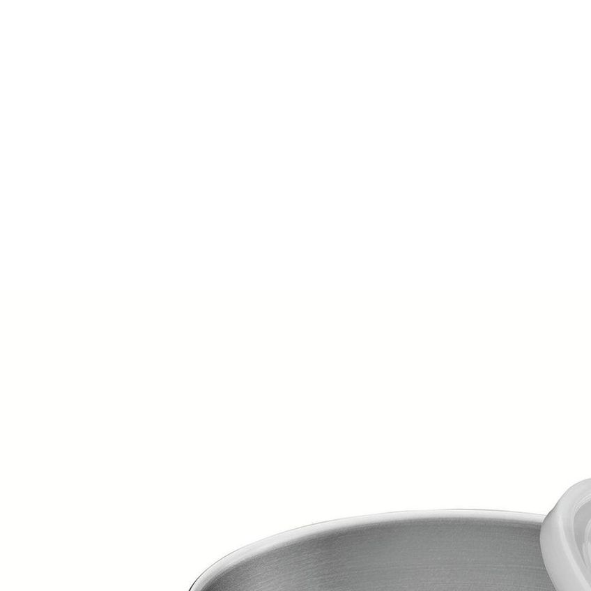 Pote Redondo Para Alimentos Freezinox Aço Inoxidável Tampa Plástica Com Vedação Cozinha Tramontina - imagem 5