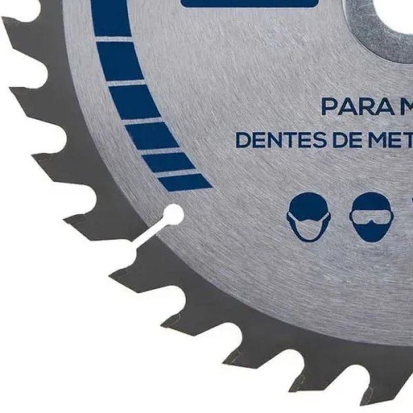 Disco De Serra Circular 180mm 24 Dentes Furo 20mm Cortes Precisos Madeira Kala - imagem 2