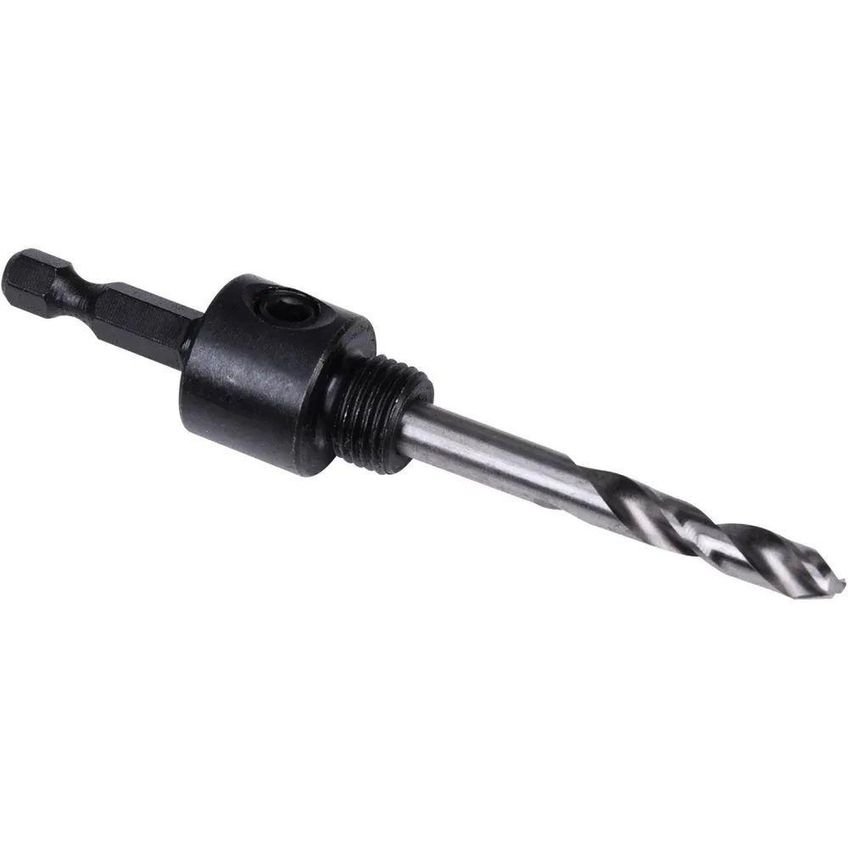 Suporte Para Serra Copo 1-4 14 A 30 Mm Com Broca Piloto Aço Carbono Worker - imagem 3