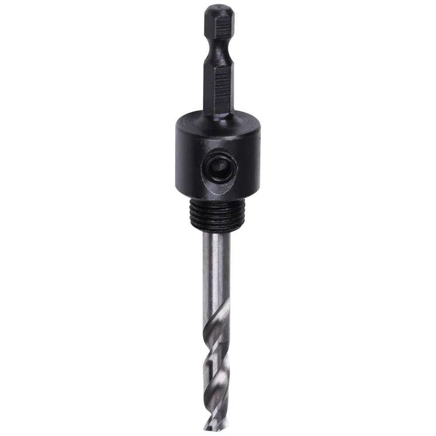 Suporte Para Serra Copo 1-4 14 A 30 Mm Com Broca Piloto Aço Carbono Worker - imagem 4