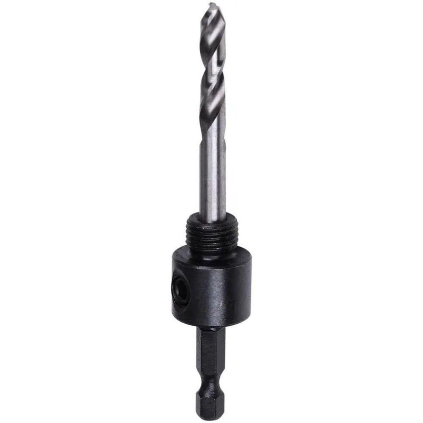 Suporte Para Serra Copo 1-4 14 A 30 Mm Com Broca Piloto Aço Carbono Worker - imagem 5