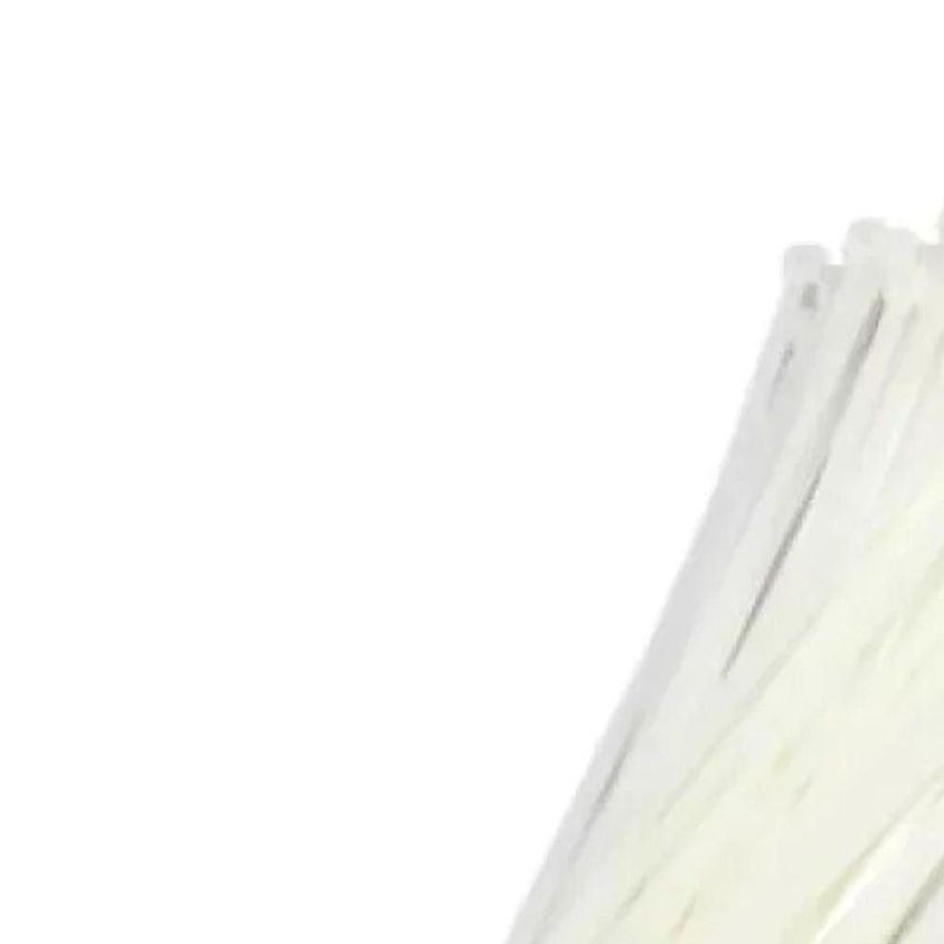 Abraçadeira De Nylon 4,8x200mm Alta Resistência Branca Worker 100 Unidades - imagem 4