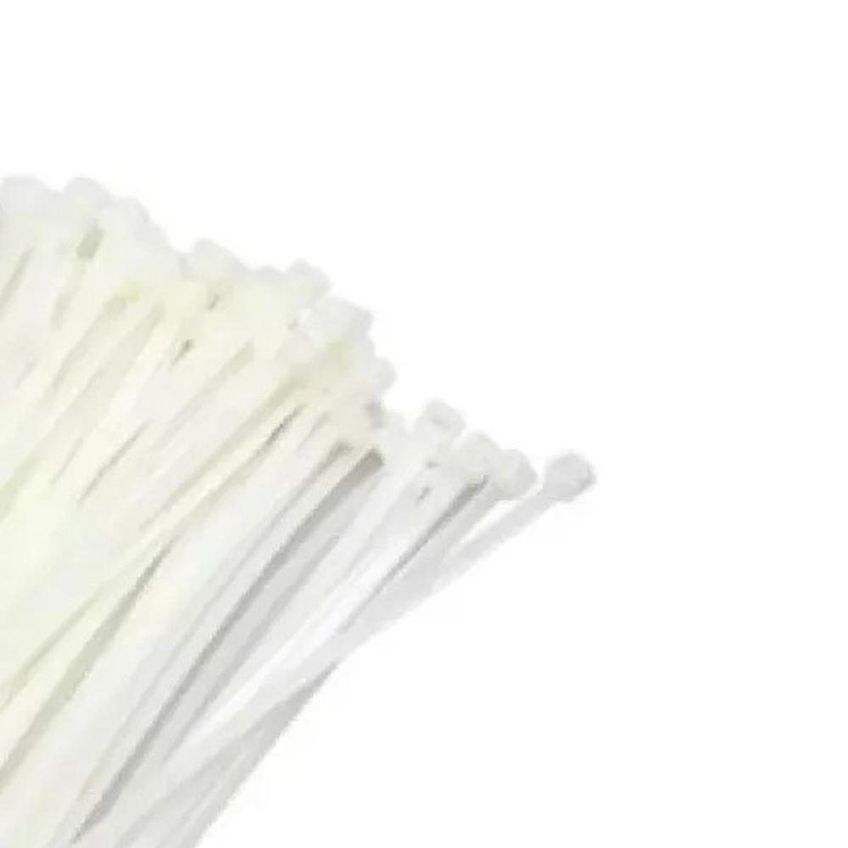 Abraçadeira De Nylon 4,8x200mm Alta Resistência Branca Worker 100 Unidades - imagem 5