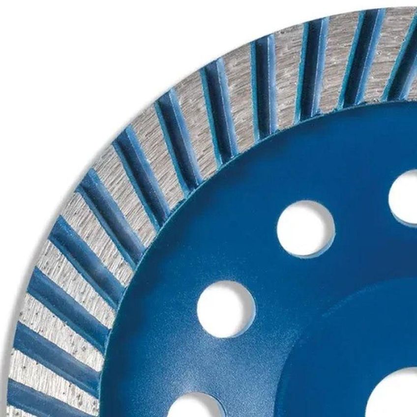 Rebolo Diamantado Turbo 125mm M14 12200 Rpm Para Concreto Granito Mármore Kala - imagem 4