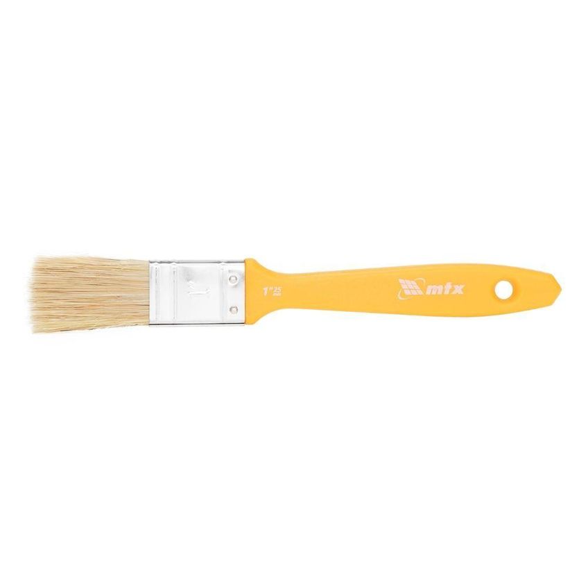 Trincha Para Verniz 25mm Cerdas Brancas Cabo Ergonômico MTX - imagem 5