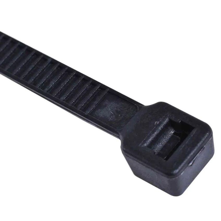 Abraçadeira De Nylon 7,2x500mm Fixação Segura Alta Resistência Preta Worker - imagem 4