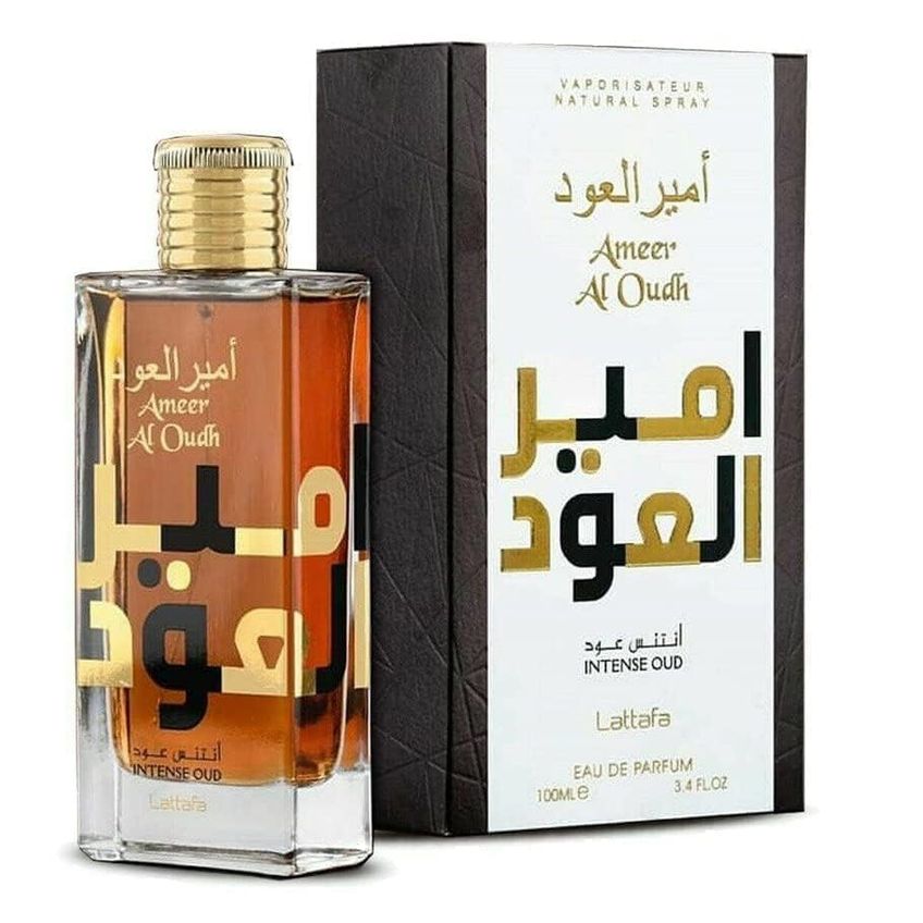 Perfume Lattafa Ameer Al Oudh Intense Oud Água De Perfume 100ml - imagem 4