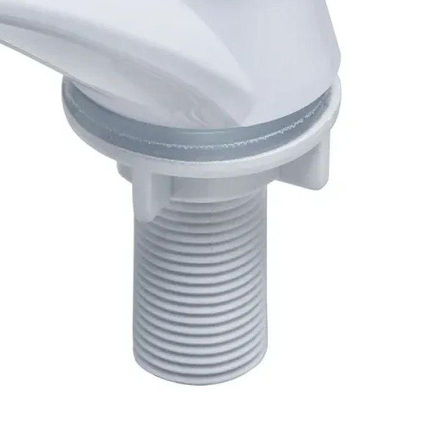 Torneira Para Lavatório C50 1/4 De Volta Mesa Abs Bica Móvel Branco Liege Cosmetics - imagem 4