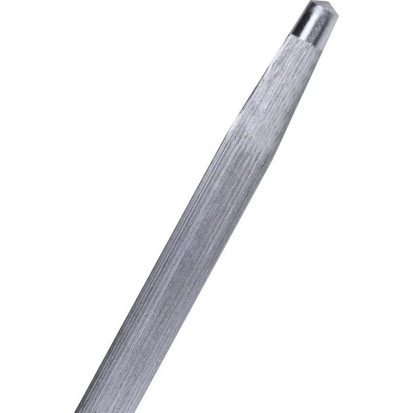 Chaira Estriada Para Afiação De Facas Aço Carbono Cabo Plástico Uso Profissional Worker 25cm - imagem 3