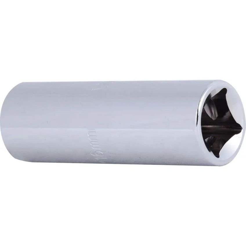 Soquete Para Velas 1/2 16mm Sextavado Cr V Aço Cromo Vanádio Bucha Emborrachada Worker - imagem 3