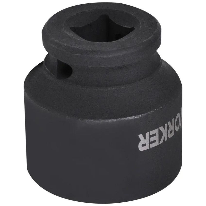 Soquete Sextavado Impacto 1/2'' 30mm Alta Performance Aço Cromo Molibdênio Worker - imagem 3