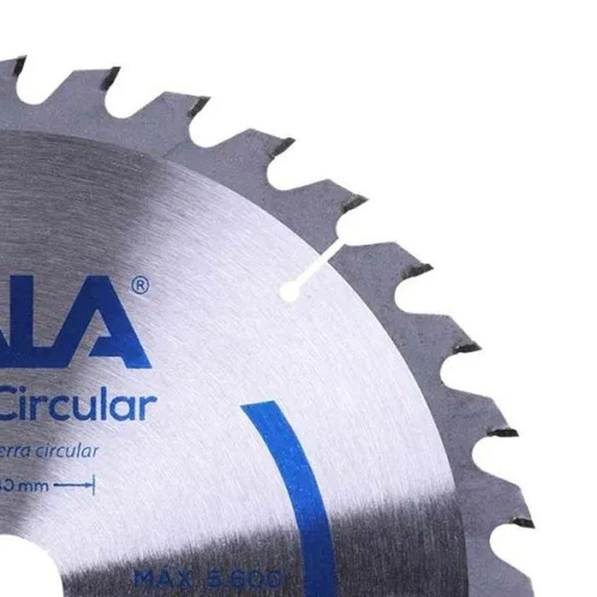 Serra Circular Para Madeira 250mmx36dtsx25,4mm Com Vídea 36 Dentes Kala - imagem 3