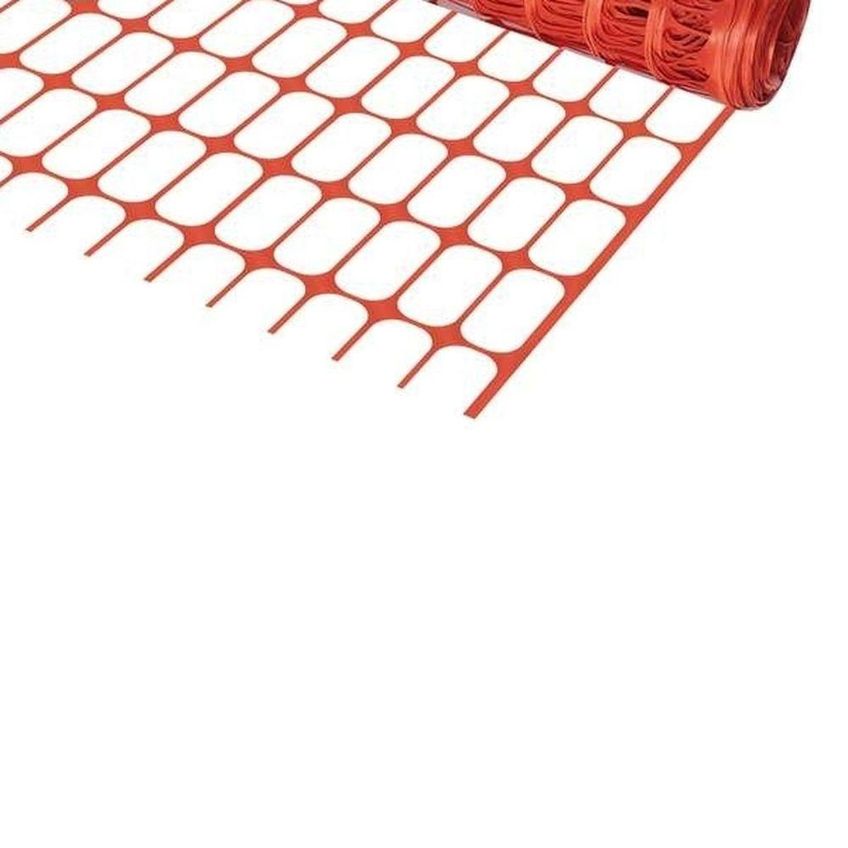 Tela Tapume Proteção Isolamento Áreas Risco 1,20x50m Laranja Kala - imagem 3