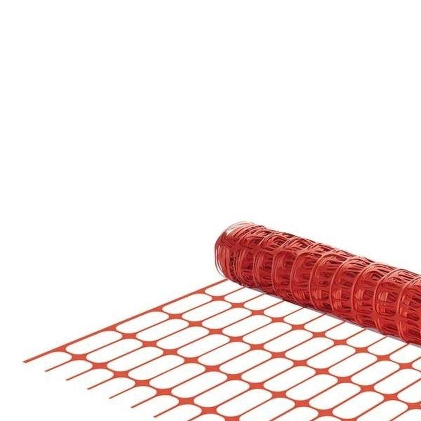 Tela Tapume Proteção Isolamento Áreas Risco 1,20x50m Laranja Kala - imagem 4
