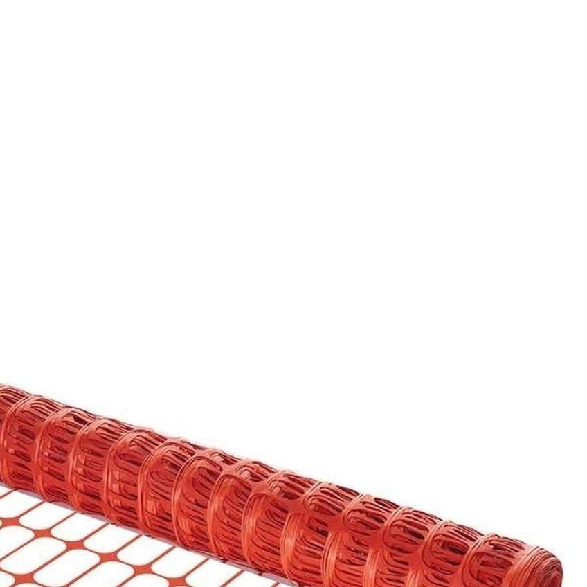 Tela Tapume Proteção Isolamento Áreas Risco 1,20x50m Laranja Kala - imagem 5