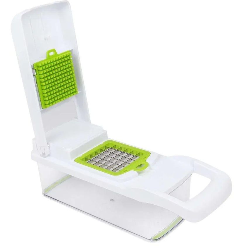 Ralador Fatiador Multifuncional 311447 Para Legumes Frutas Queijos Plastico Abs E Aco Inox Cozinha - imagem 4
