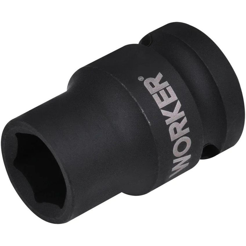Soquete Sextavado De Impacto 11mm Encaixe 1/2 12,7mm Aço Cromo Molibdênio Worker - imagem 3