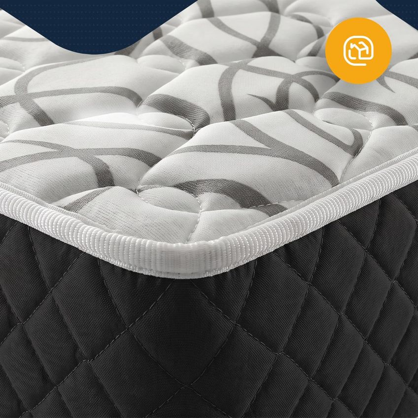 Colchão A Vácuo Solteiro De Espuma D33 Ouro Umaflex 78x188x14cm - imagem 5