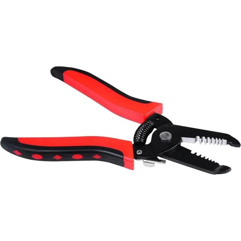 Alicate Desencapador De Fios 7 Pol Cortador 03mm A 6mm Worker - imagem 3