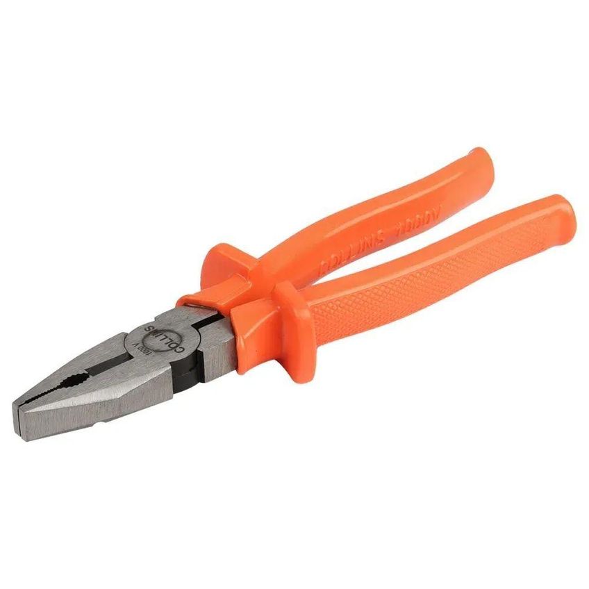 Alicate Universal 8" 1000V Cabo Isolado Aço Cromo Vanádio Collins - imagem 3