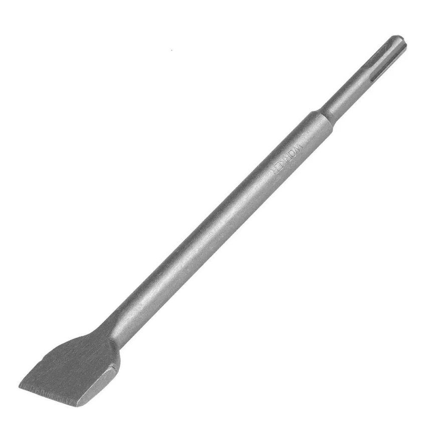 Talhadeira SDS Plus Ponta Pá 50mm x 250mm Aço Cromo Alta Resistência Worker - imagem 4