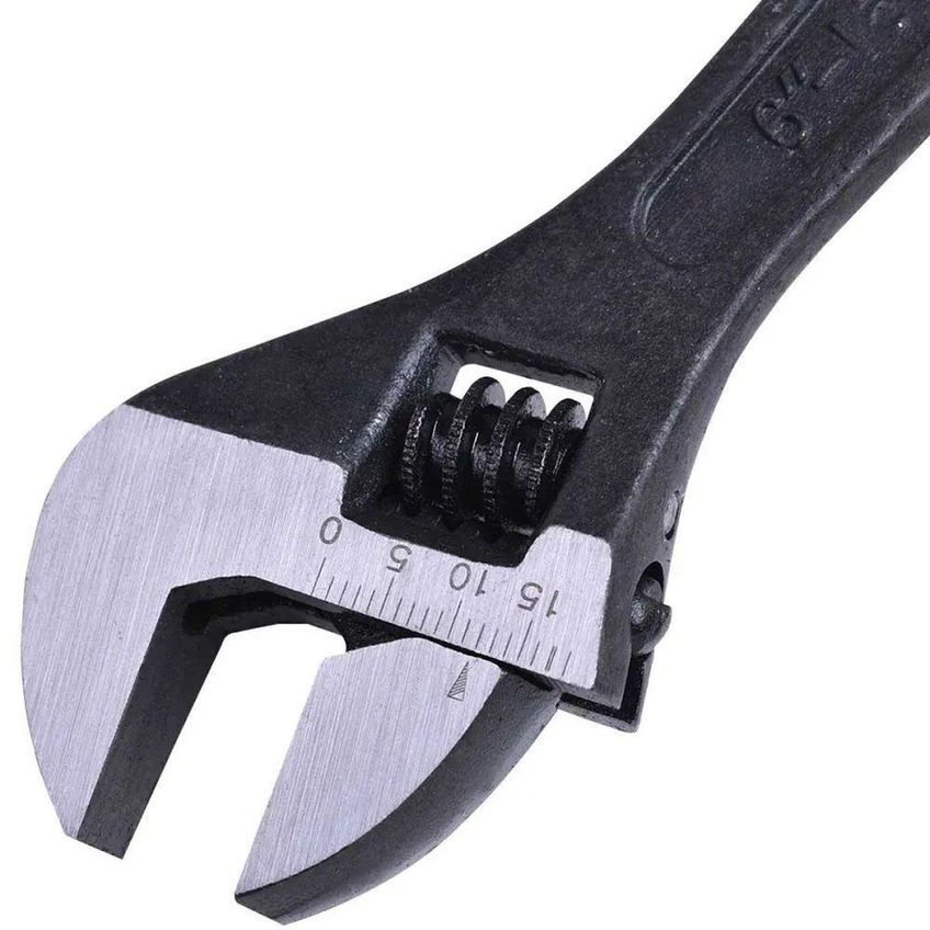 Chave Ajustável 6 Pol 150mm 144860 Fosfatizada Aço Carbono Worker - imagem 3
