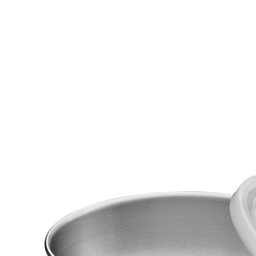 Pote Redondo Para Alimentos Freezinox Aço Inoxidável Com Tampa Plástica Com Vedação 0,8L Tramontina - imagem 3